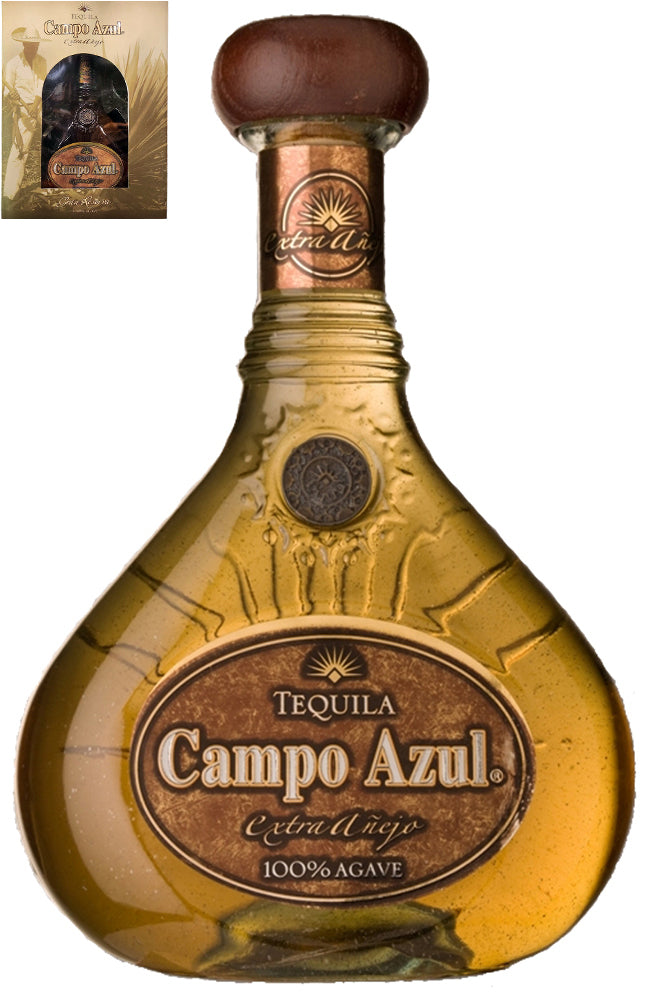 Tekila Campo Azul Seria Selecto Extra Anejo – Tekilos Ambasada
