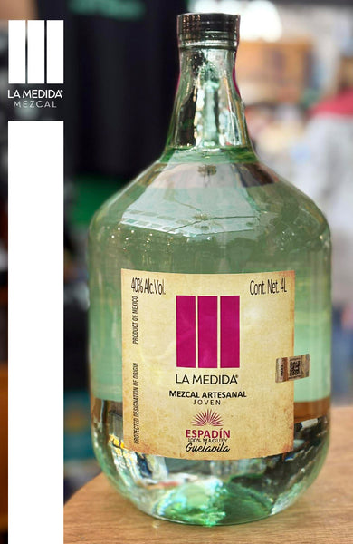 Meskalis La Medida Mezcal Espadin Joven 4 L Grande Tekilos Ambasada Lietuva