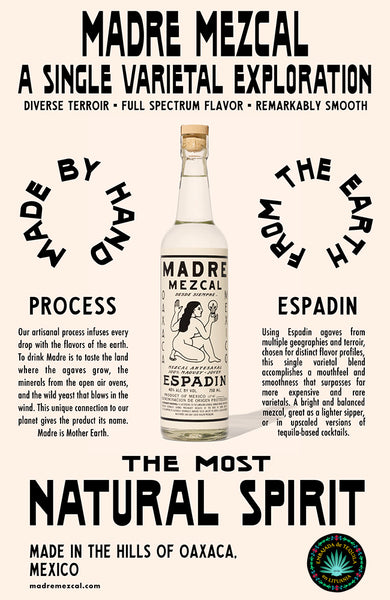 Meskalis Madre Mezcal Espadin Joven Tekilos Ambasada