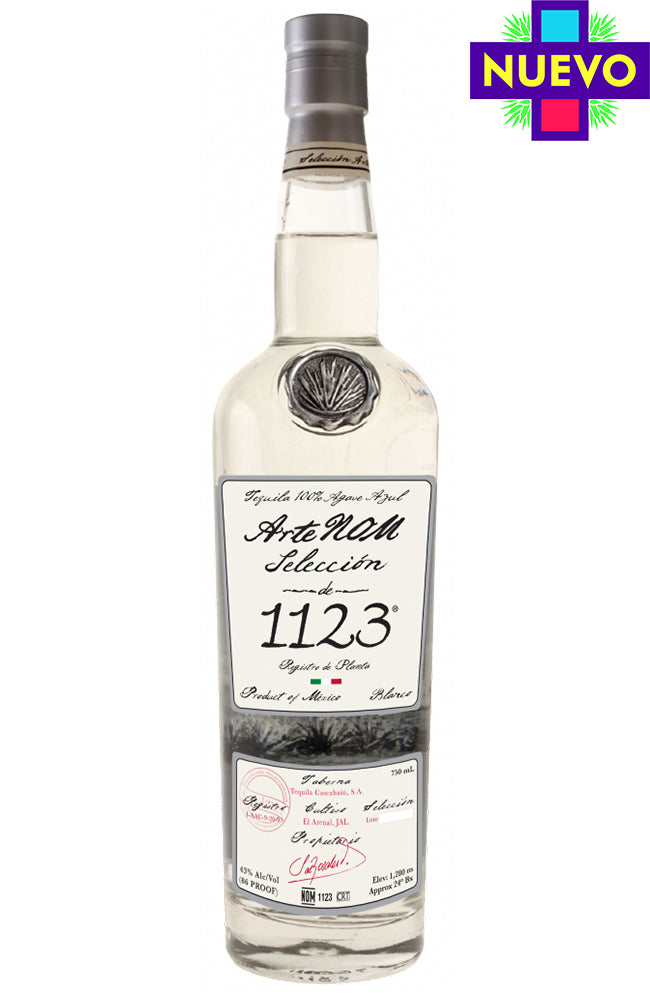 Tekila ArteNOM Selección de 1123 Blanco Tekilos Ambasada