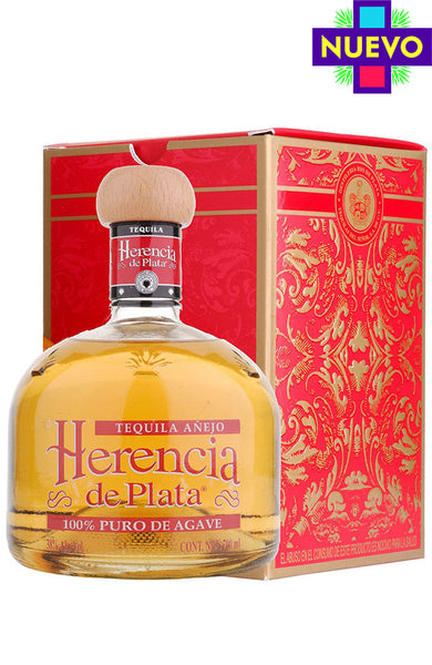 herencia de plata anejo tekila dovanų dėžutė tequilaonline.lt